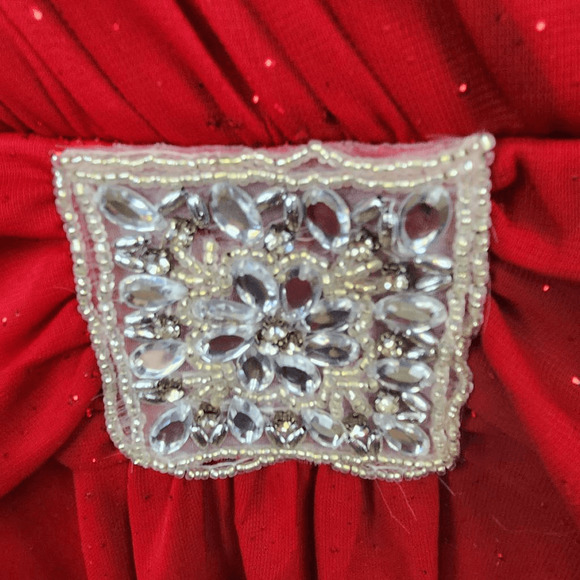 Torrid Vintage Red Sparkle Beaded Camisole Top Size 4 (4X) 4185 - Picture 4 of 7